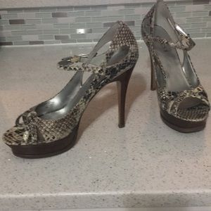 Sexy Snakeskin Platforms